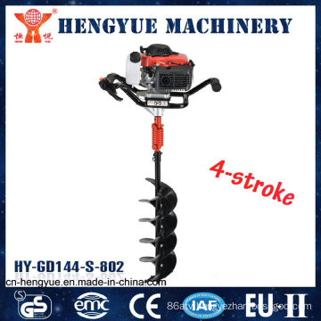 Gasolin Earth Auger, Ground Drill with 4-Stroke